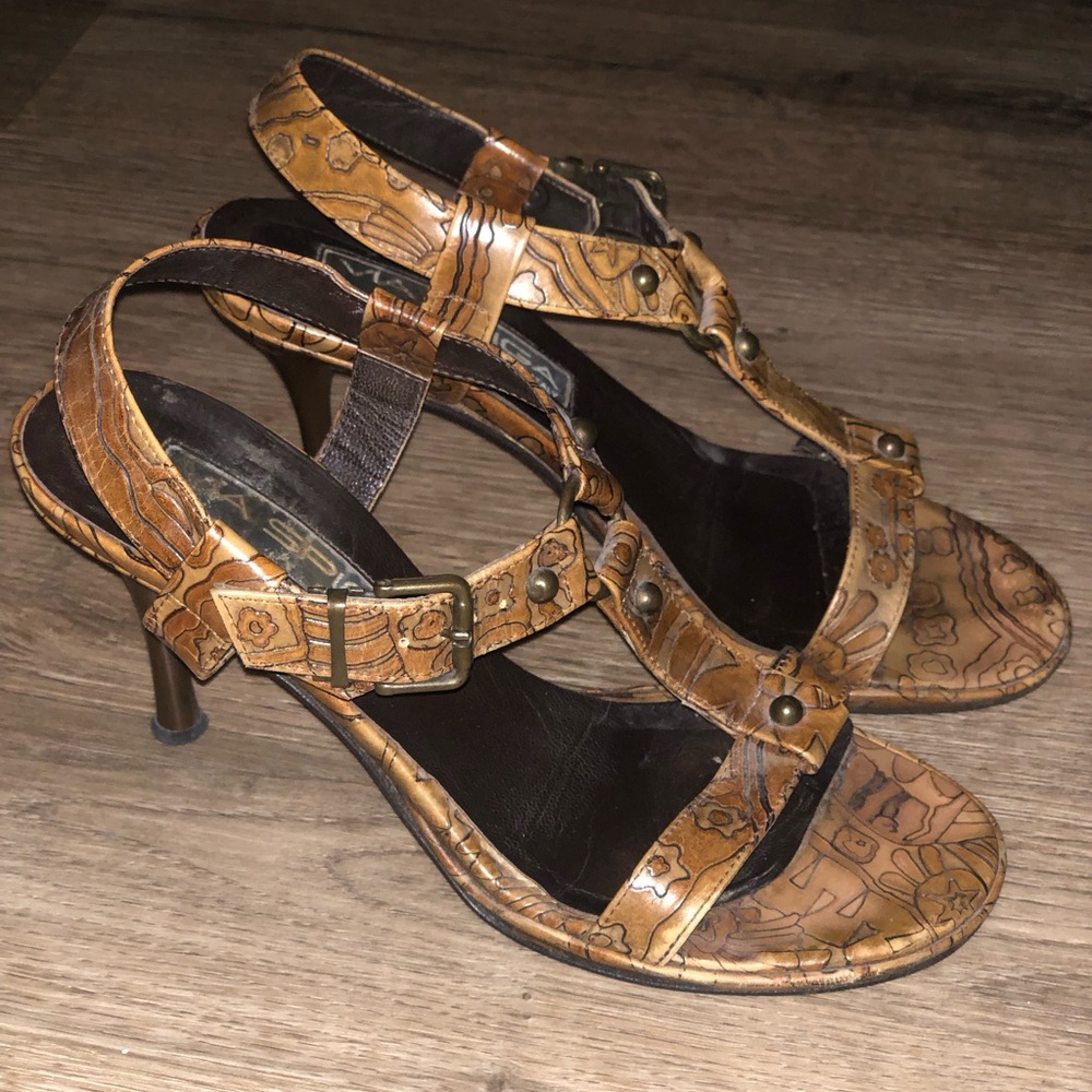 Via Spiga hi-heel sandals; size 7